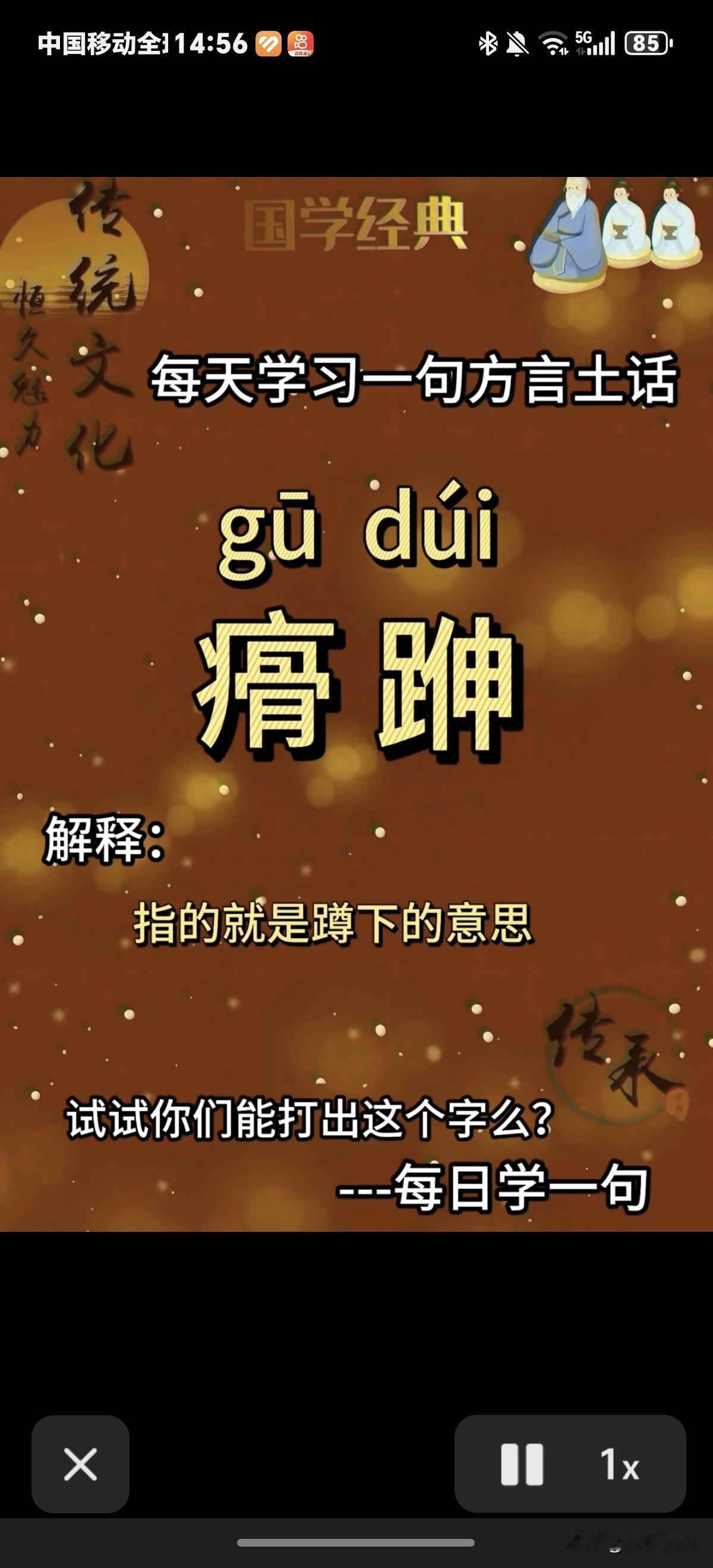 每天学一句方言土话，解锁语言新知识！