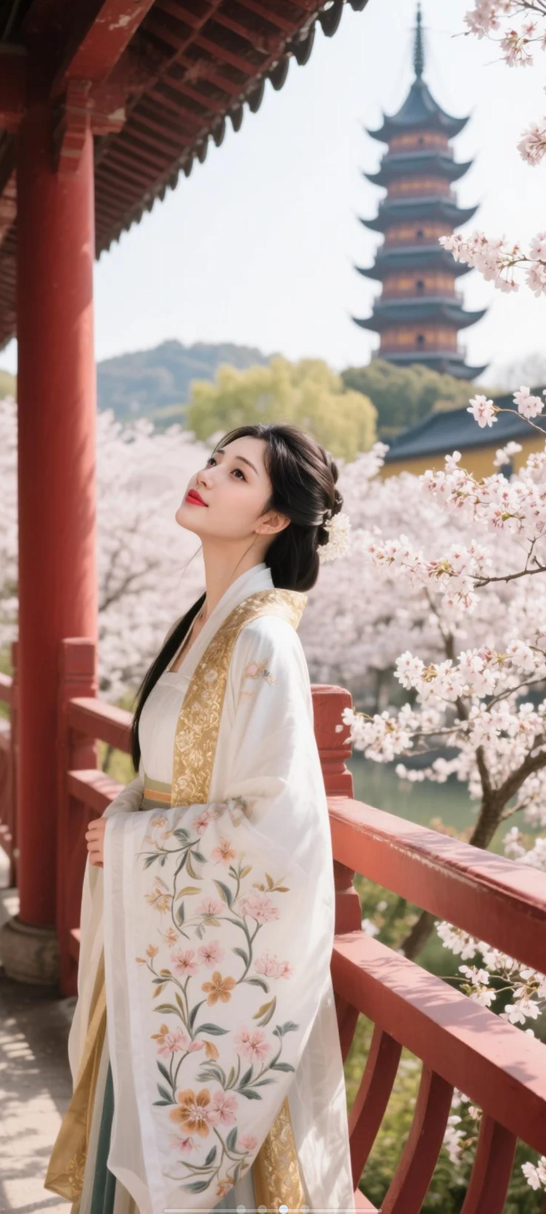 古装美女壁纸。