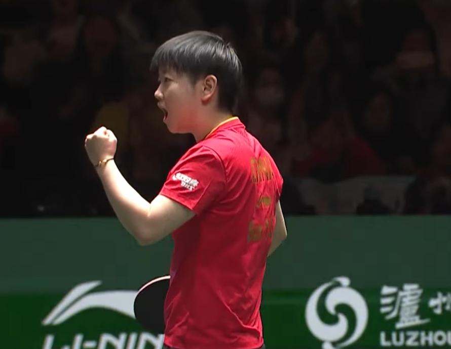 我说孙颖莎平时状态不对，失误多，你们还不信！
今天打日本队，
这才是莎莎真正的战