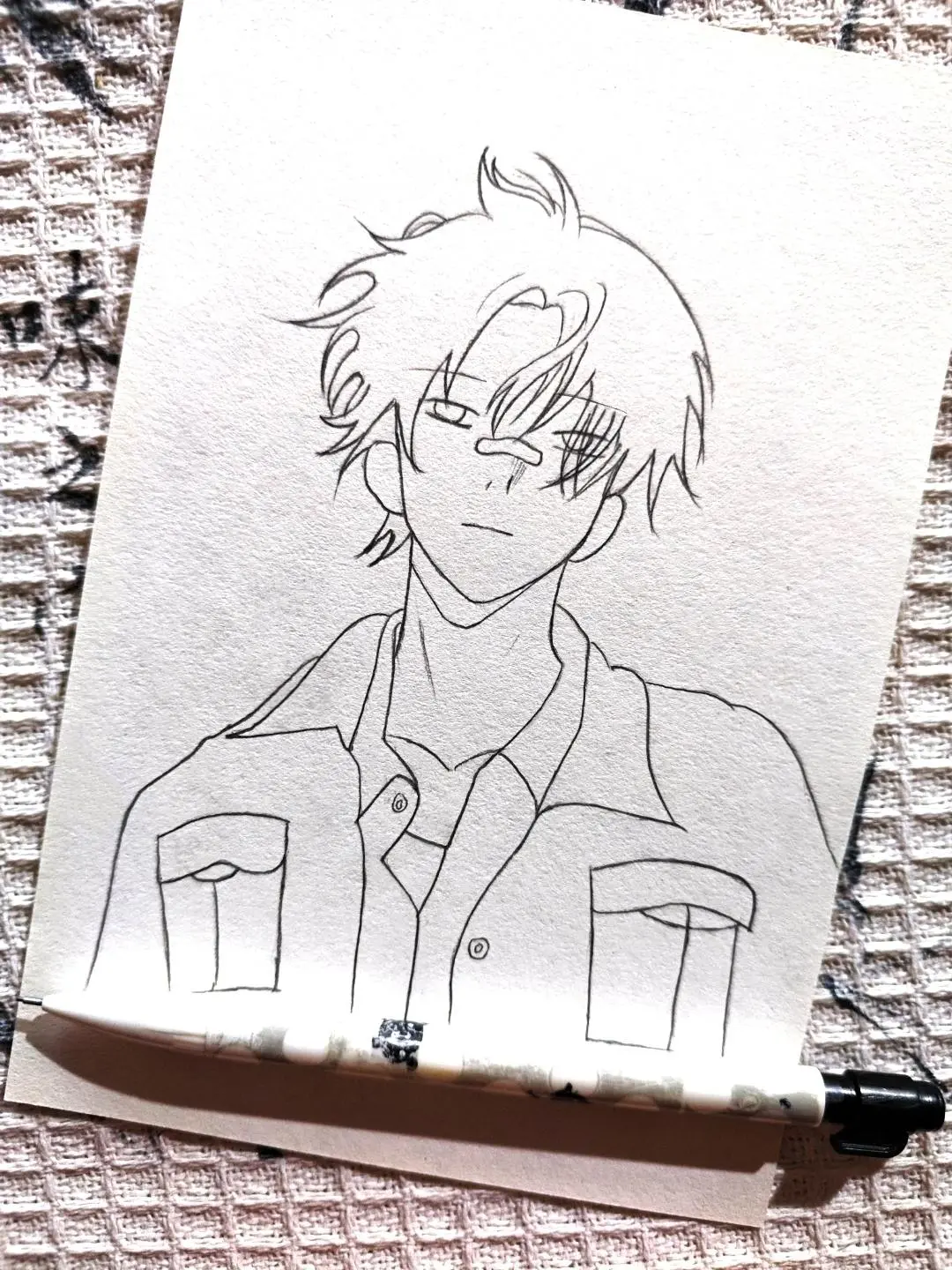 帅是一种感觉。