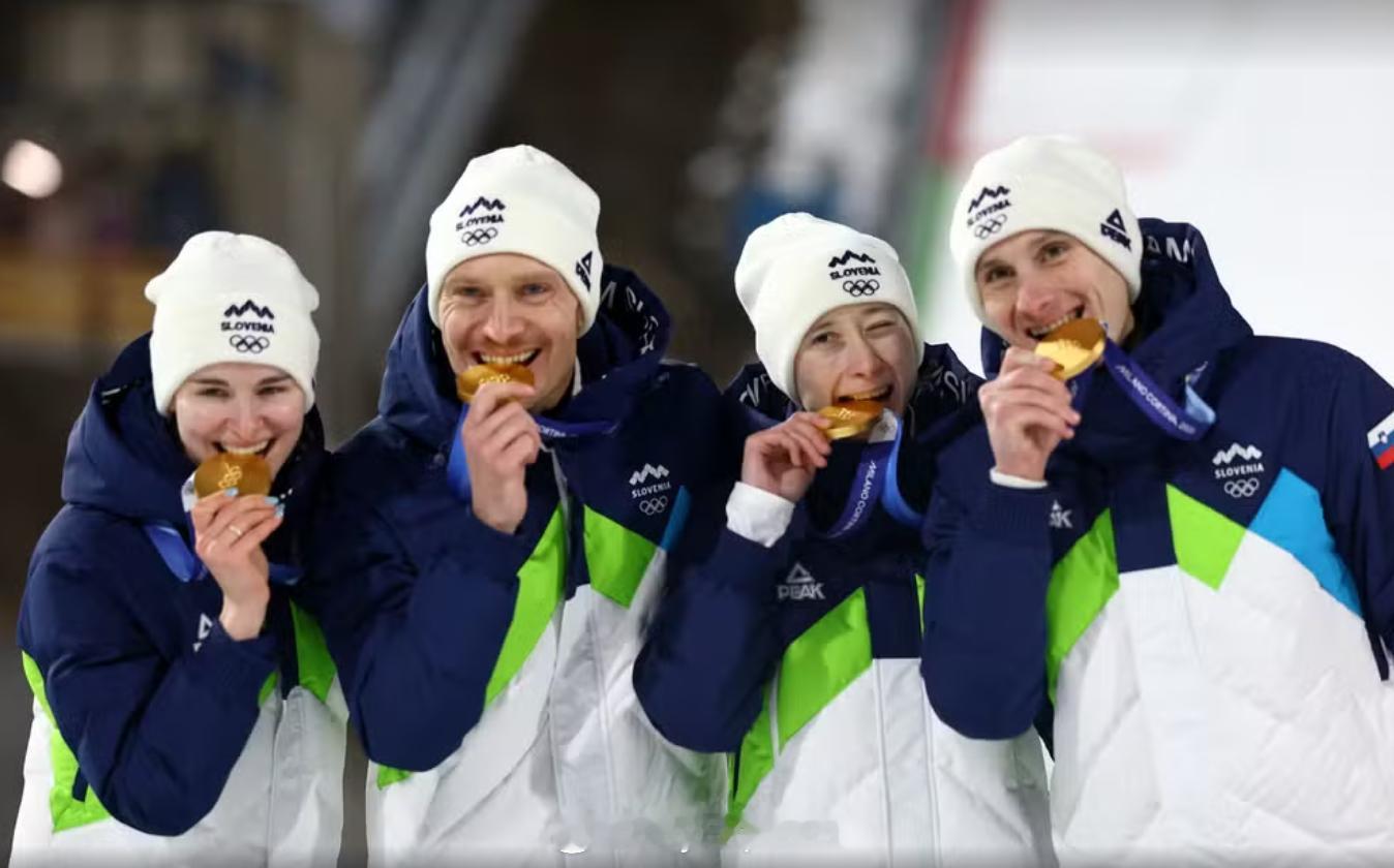 【斯洛文尼亚跳台滑雪四兄妹】冬奥会 在跳台滑雪界，斯洛文尼亚“普雷维奇”时隔响当