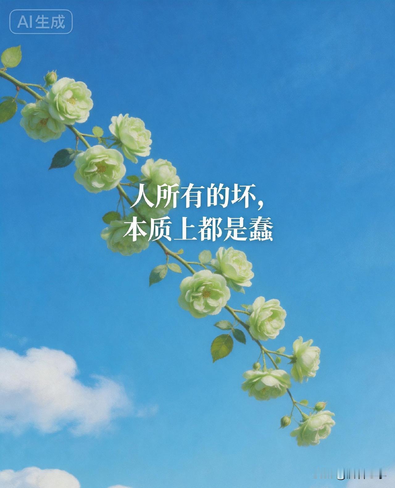 人所有的坏，本质上都是蠢。

尼采说：“与恶龙缠斗过久，自身亦成为恶龙；凝视深渊