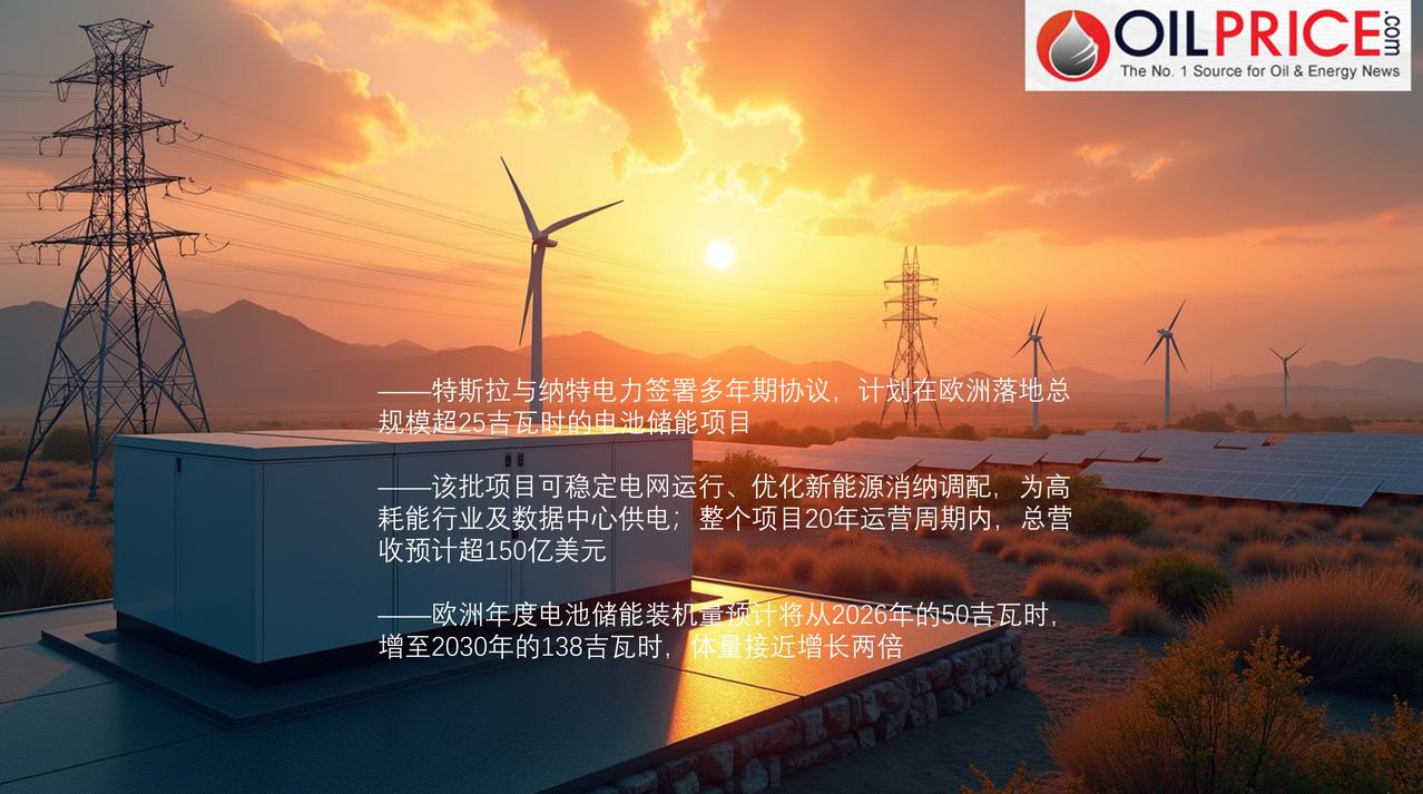 全球储能装机热潮利好特斯拉？

全球电池储能装机迎来爆发式增长，特斯拉公用事业级