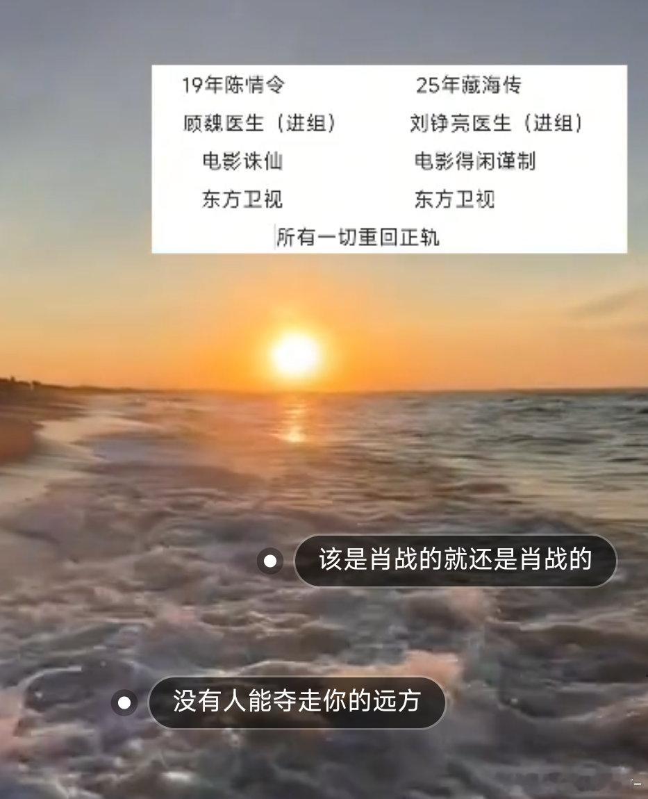 肖战没有人能夺走你的远方