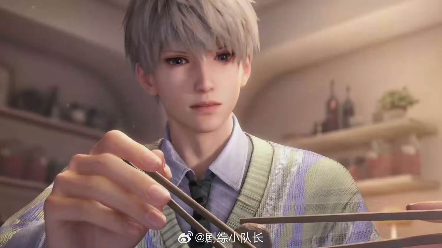 沈星回烟火来处 沈星回真不愧是我喜欢的大厨呀，我们的大帅哥想吃口肉也是没有问题的