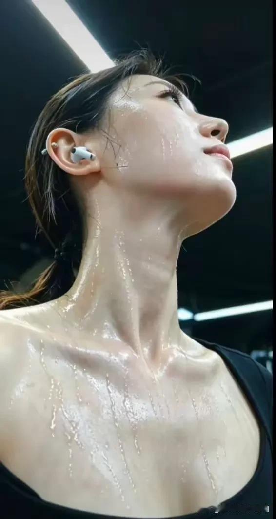 美女说，她既然不能暴富，那就暴汗吧。[笑哭][笑哭][笑哭]