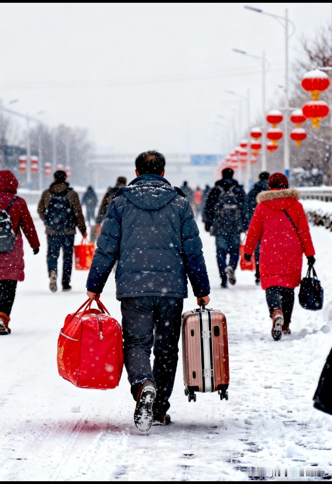 岁末临，寒意浓，记得裹紧衣裳，把自己照顾妥帖。忙忙碌碌一整年，也该踏上归途，回家