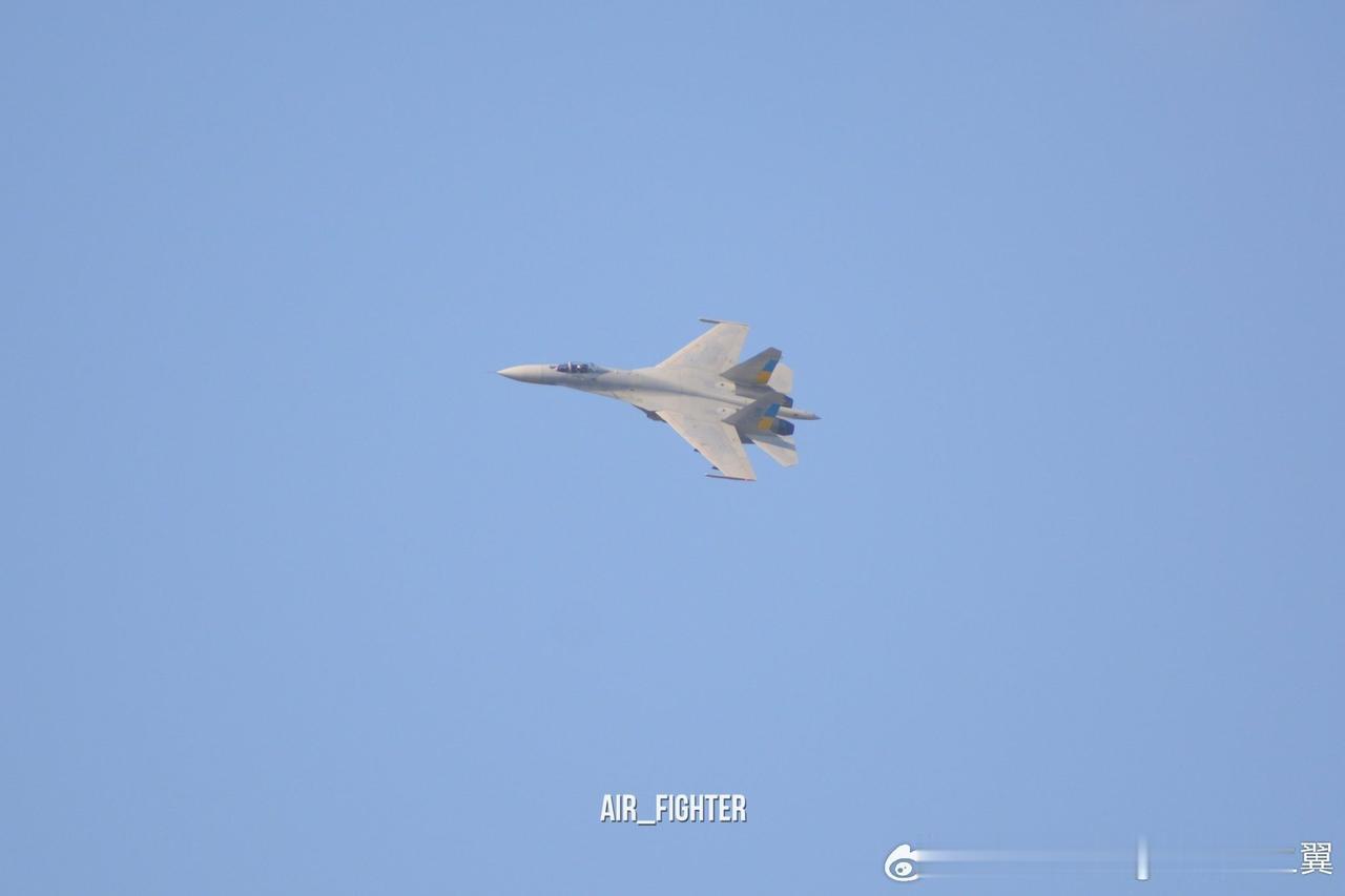 乌克兰空军苏-27战斗机的新空优涂装图，剩下没几架了