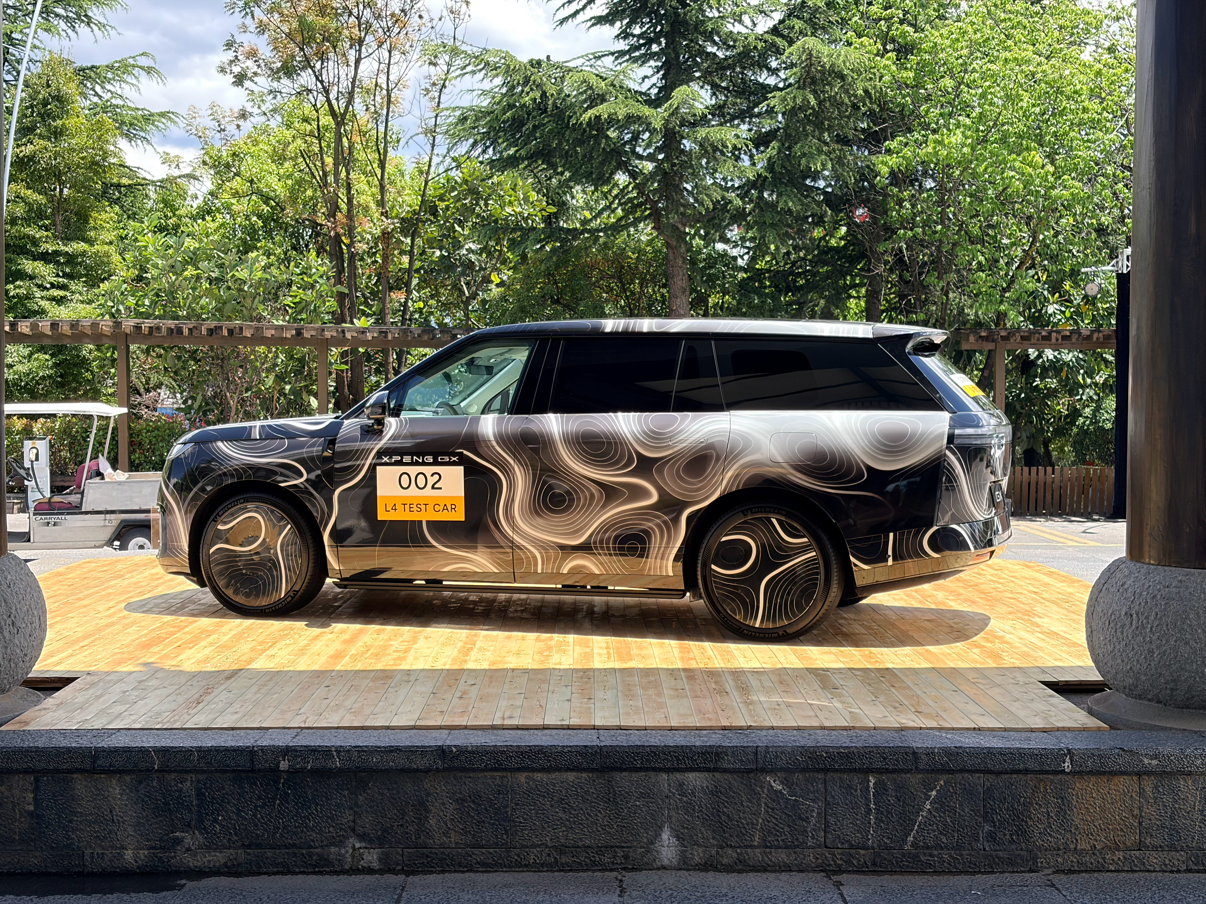 来丽江试驾小鹏GX一辆L4 test car新科技旗舰小鹏GX来了 丽江·丽江古