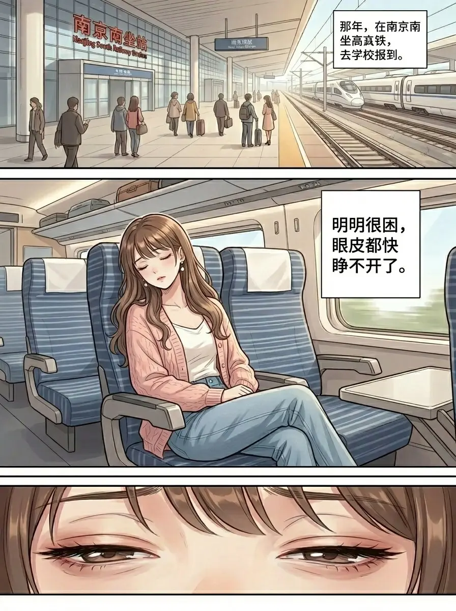 “和他的缘分就好像被系统操控着”。