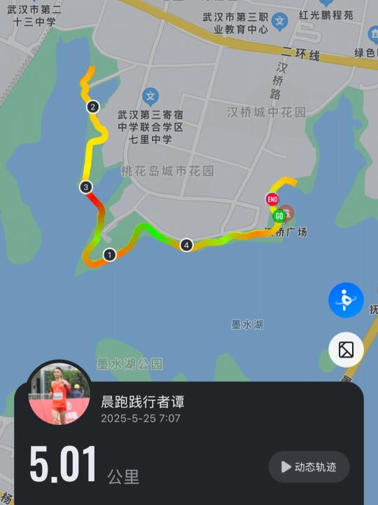 今天跑的是江滩公园～～～🏃🏻‍♂️