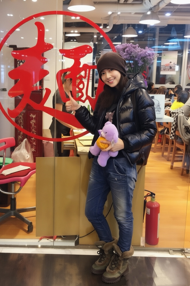 日常随拍松弛又鲜活，休闲穿搭随性自在，笑容明媚温暖，整个人的状态舒展又有活力，是