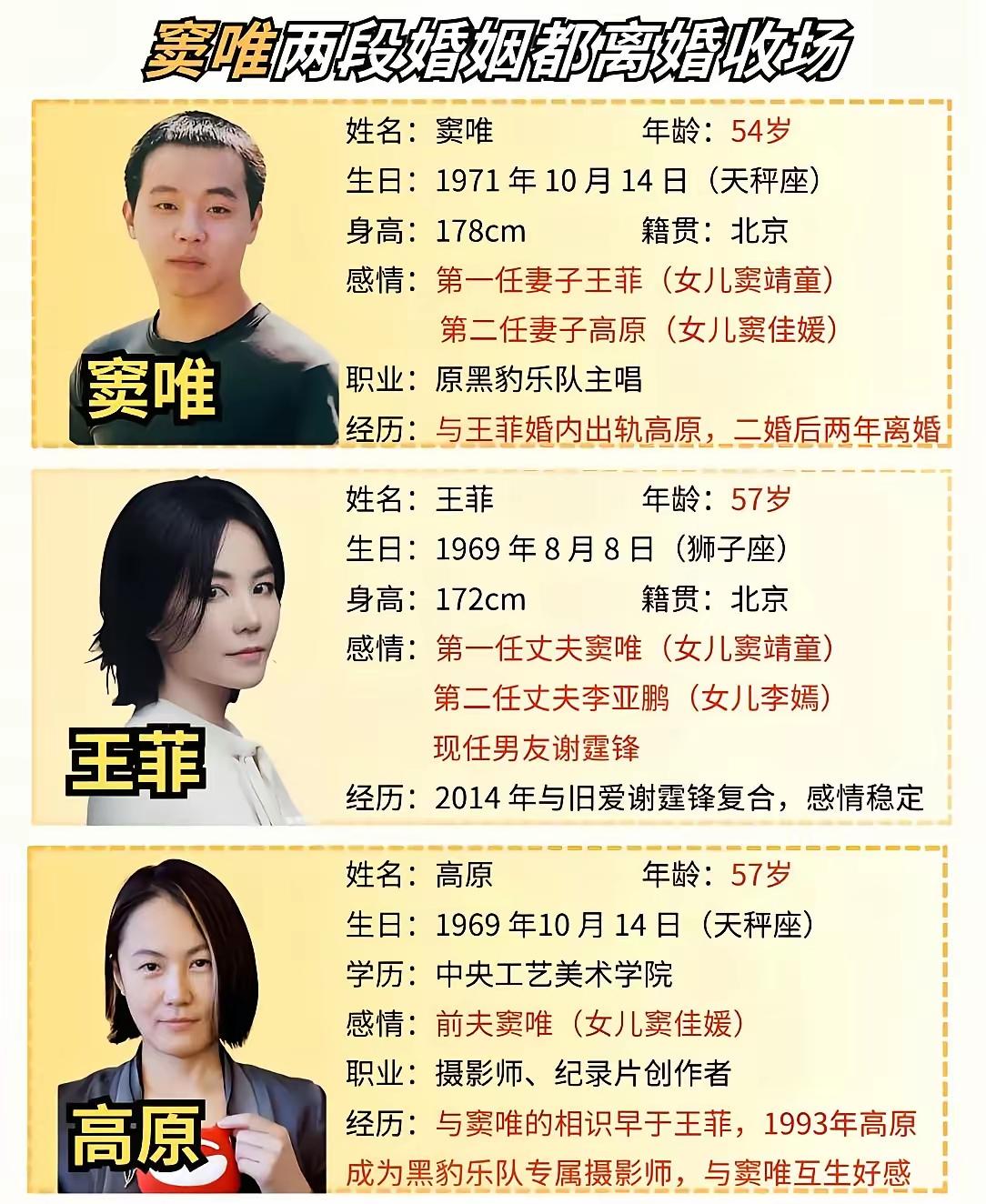 窦唯真是典型的那种，得到了就不珍惜的那种人，他和谁都过不好的，有性格缺陷。所以老