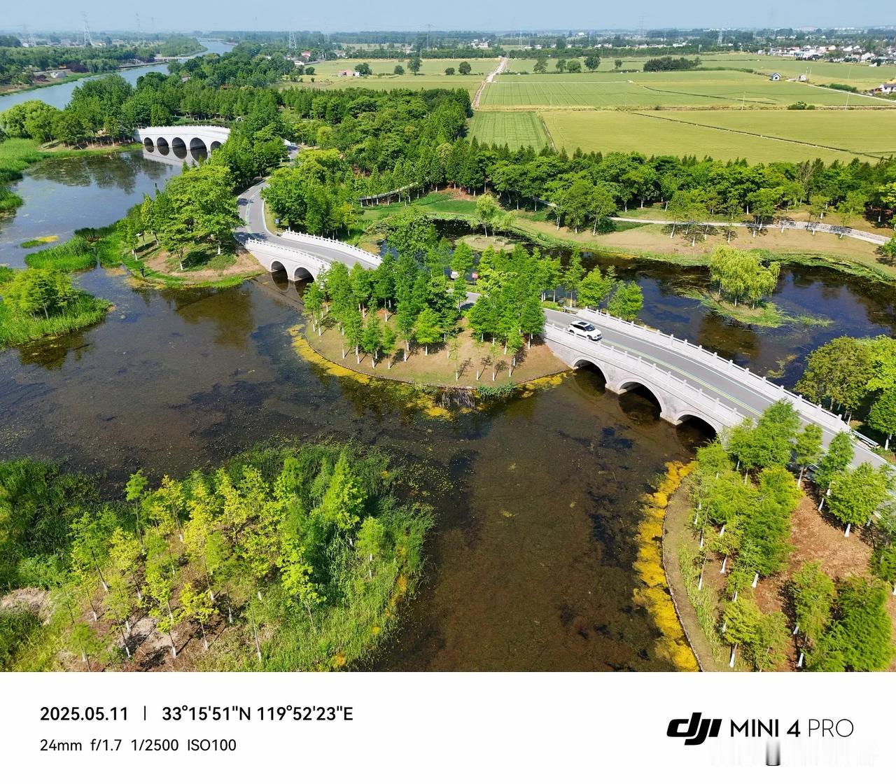 初夏的蟒蛇河风光