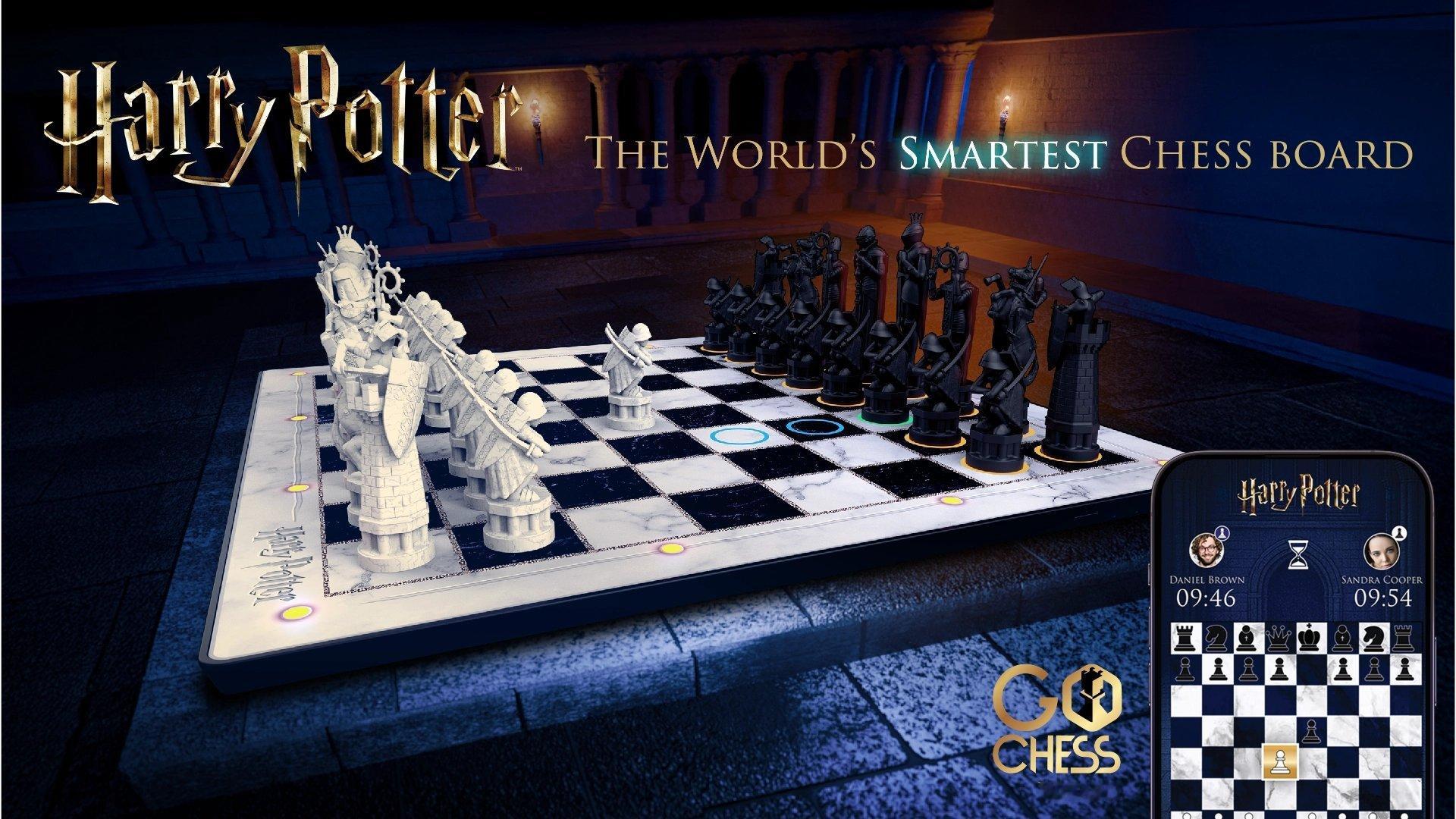 全新哈利·波特GoChess棋盘，让魔法驱动的巫师象棋成为可能！这款棋盘通过人工