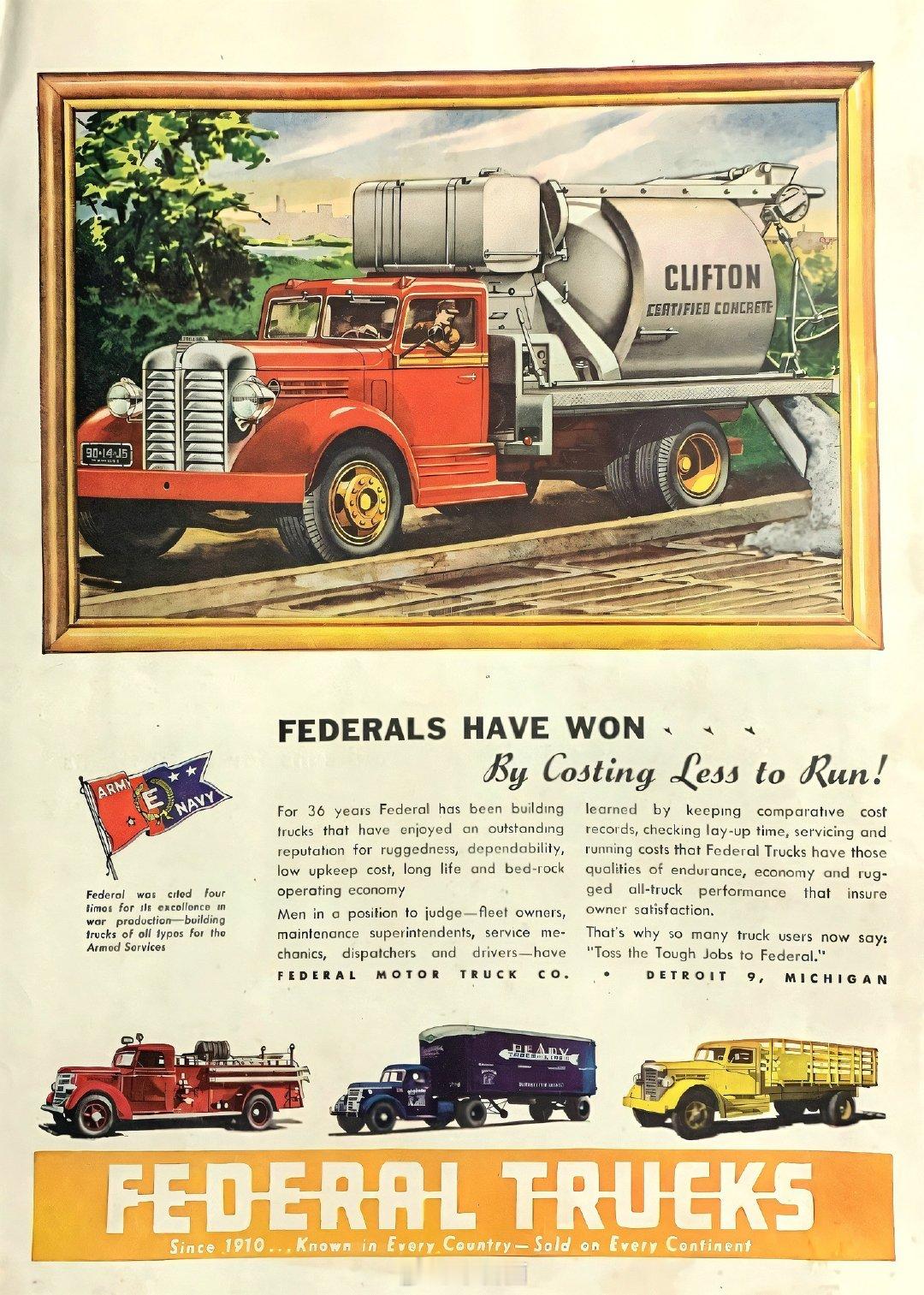 FEDERAL卡车有人科普吗？我与汽车的日常 大v聊车