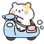 情感 他在我旅游时，买了个新电动车。他这几天都是骑它出门他：超级方便的。骑上我心