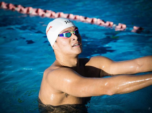 10.9环  『9482』20170619 新华社报道「“我已经站在顶尖游泳选手