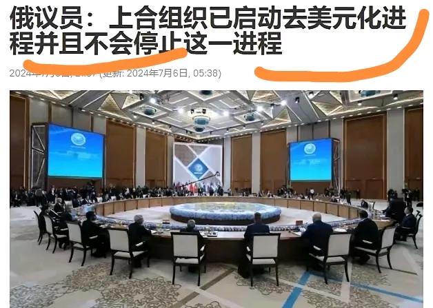 上合组织加速去美元化进程，底气何在？答案是：“龙哥”与“熊大”的强力支持！

去