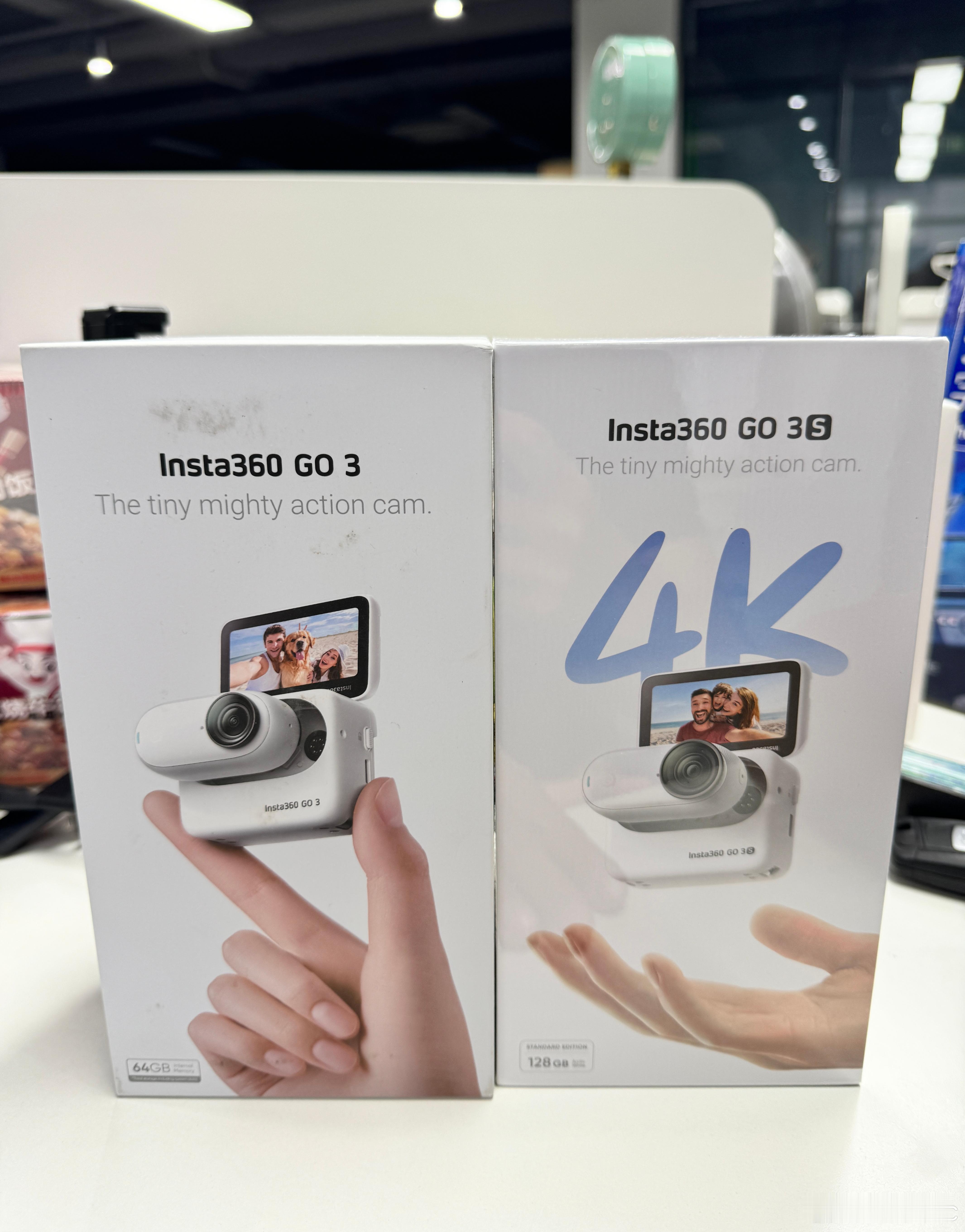 insta360拇指相机一路用过来到 go3就已经很好了，（go2没有屏幕不好监