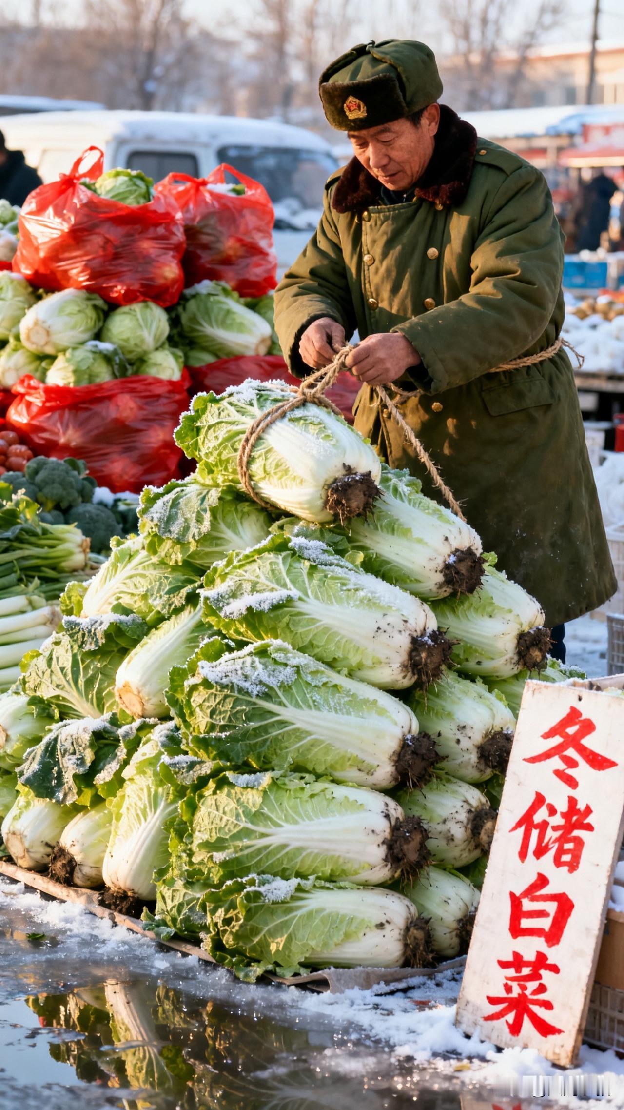 吃饭省钱小妙招
学北方人吃白菜
冬天马上了
菜价越来越贵怎么办
望着货架上动辄七