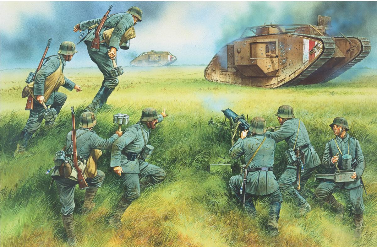 亚眠：德军的“黑色之日”，1918年8月8～12日
1918年春，德国发动“米夏