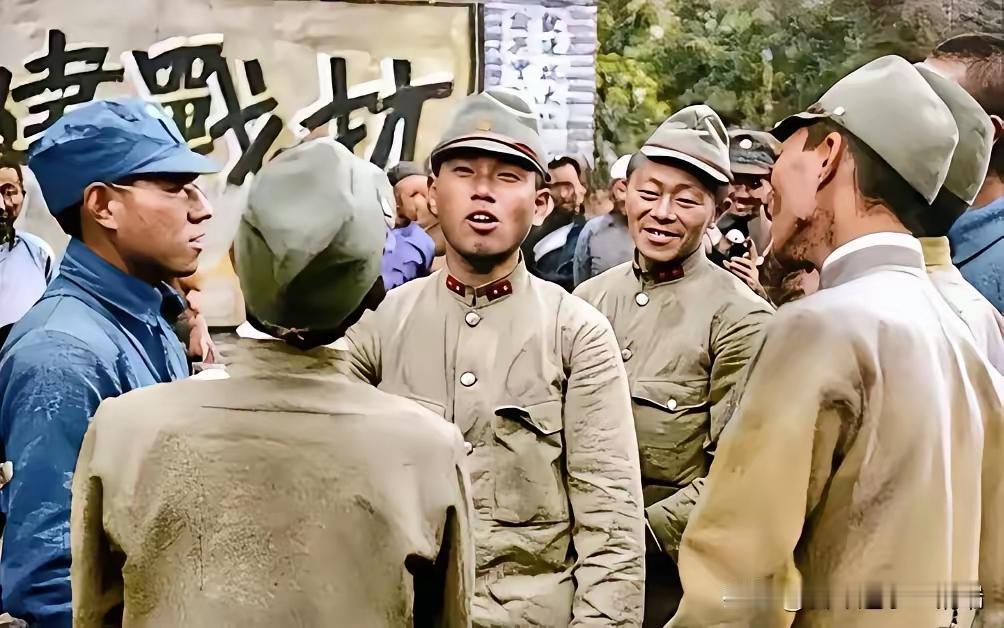 1939年，几名日军俘虏在得知即将被释放后，高兴的唱起了歌。他们说，完全没想到我