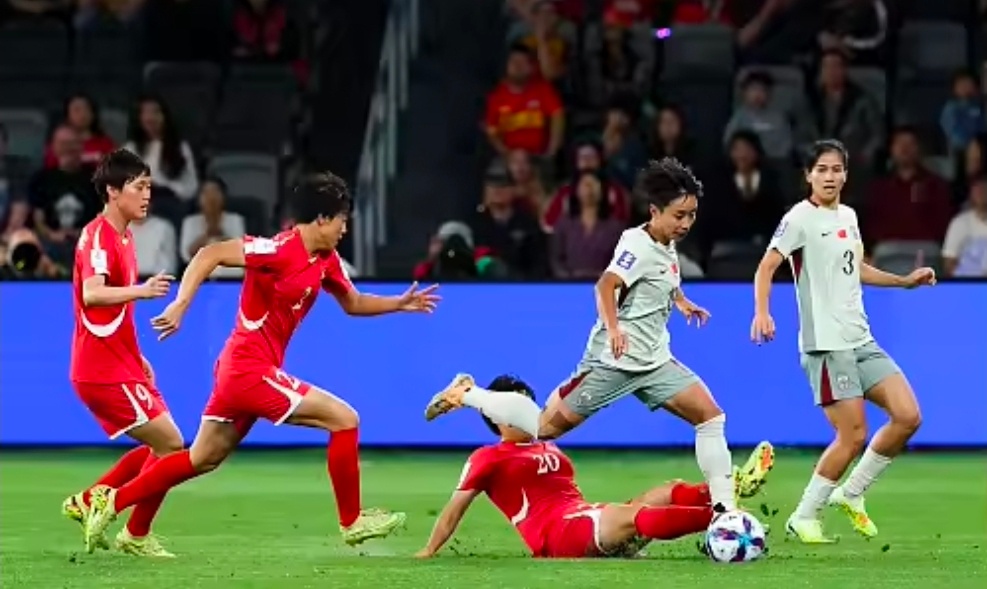 中国女足拿下关键战，结束亚洲杯对朝鲜3连败，时隔20年再胜女足亚洲杯小组赛第三轮