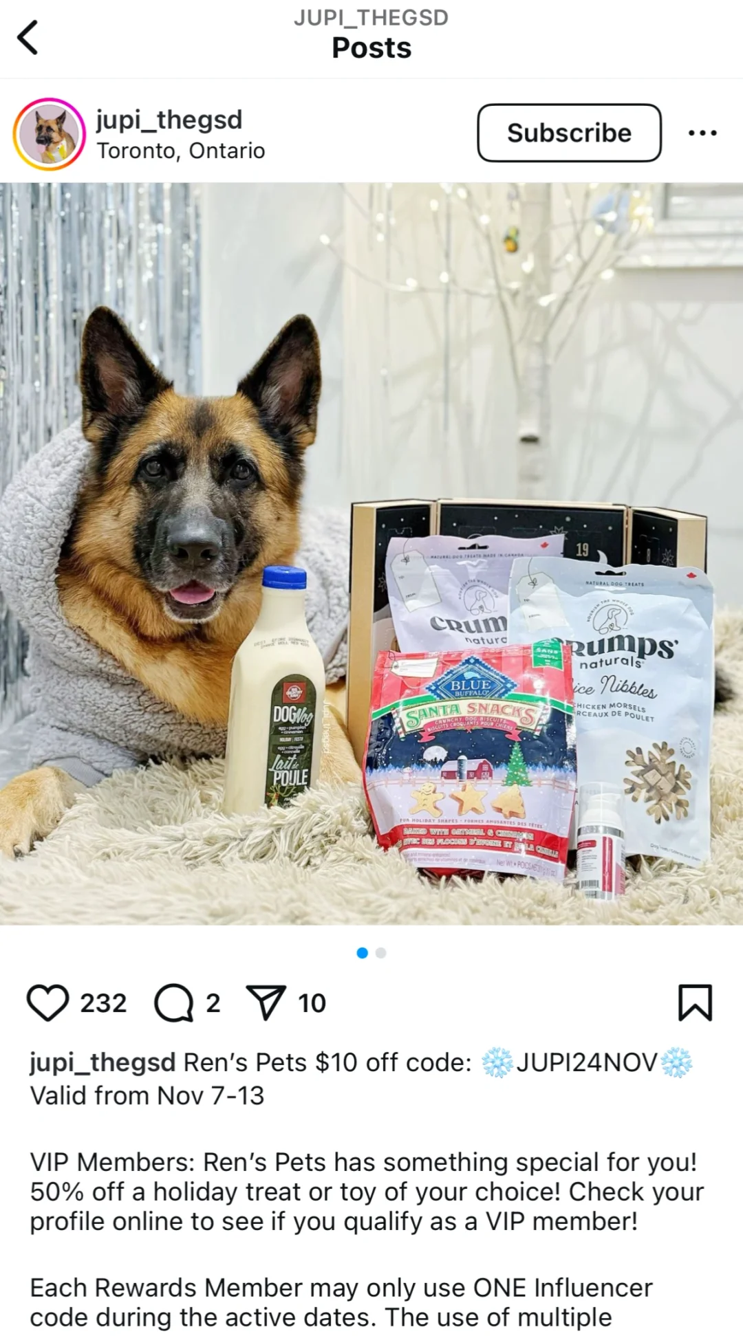 Ren’s Pet Depot 十一月$10刀折扣最后两天！