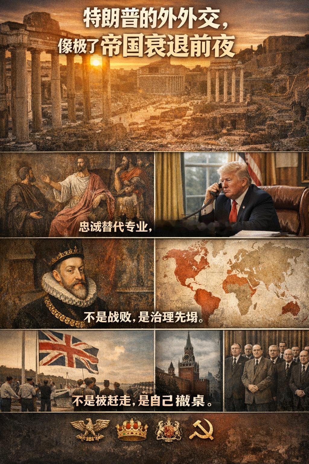 特朗普电话解雇一大批驻外大使，很多人觉得无伤大雅，因为反正都是小国。
但从历史角