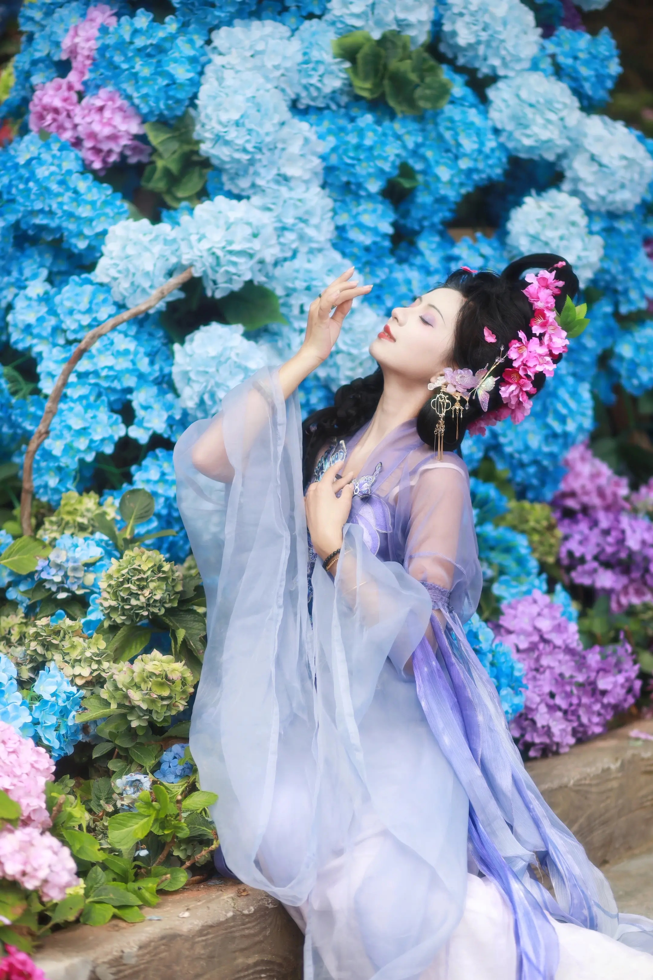 苏苏，观音山的花真美。