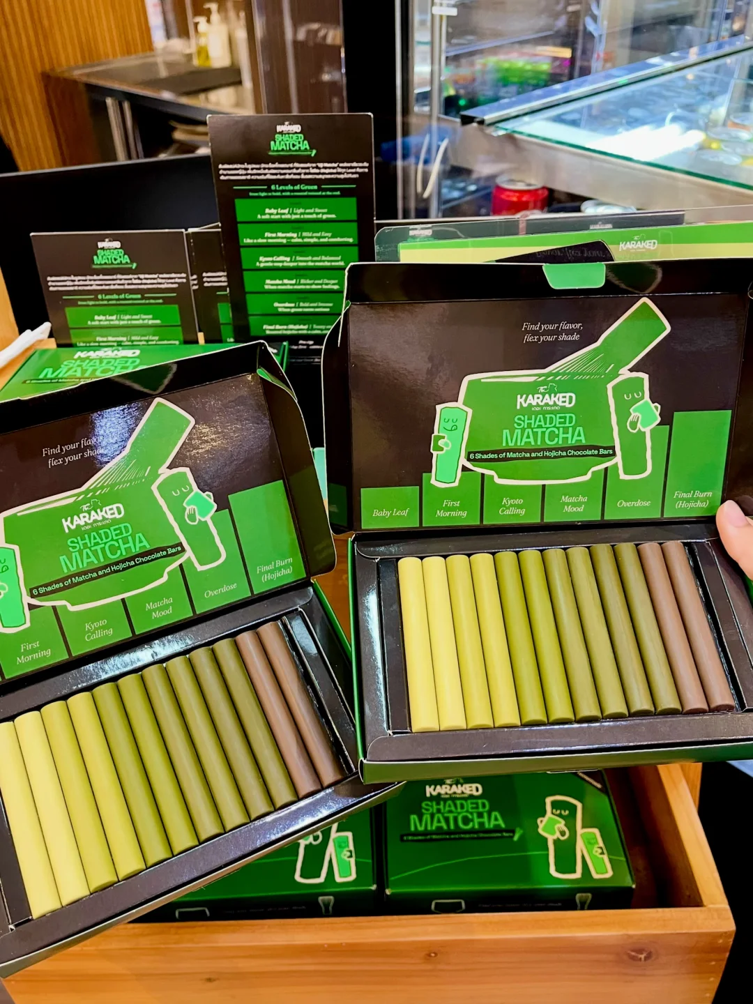泰国曼谷🇹🇭我愿意回购10086次的抹茶棒🍵！