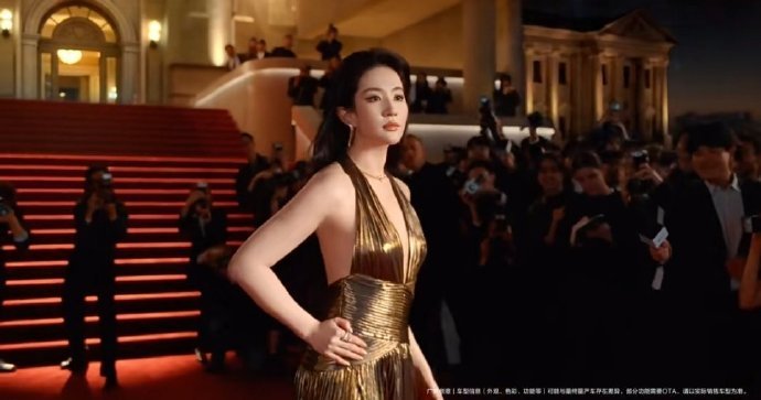 珠宝在刘亦菲身上黯然失色刘亦菲红毯上的神 刘亦菲就是红毯上的神~珠宝每次在刘亦菲