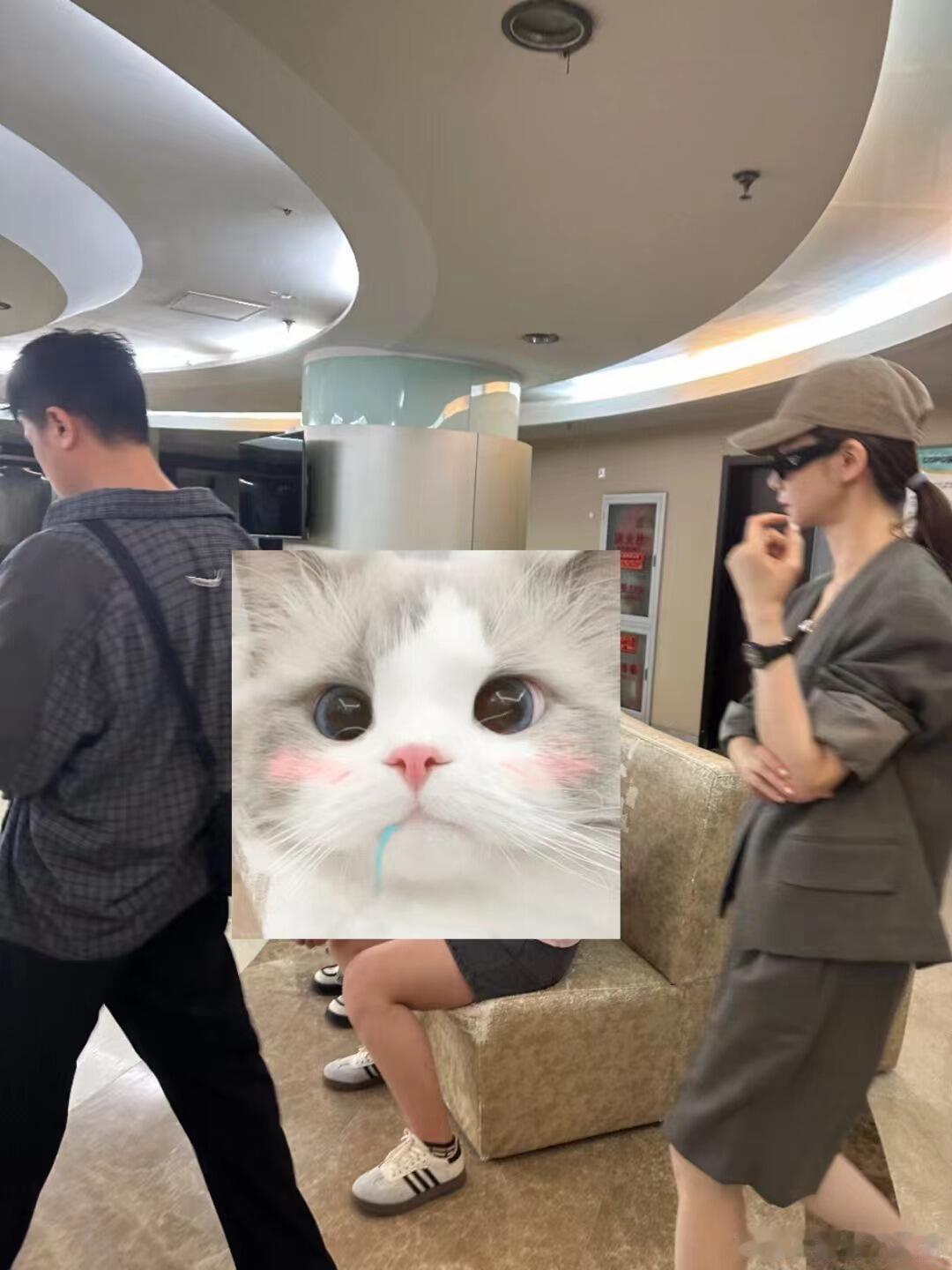 #北大偶遇戚薇##戚薇北大上学# 网友在北大校医院体检时偶遇戚薇，据透露，戚薇在