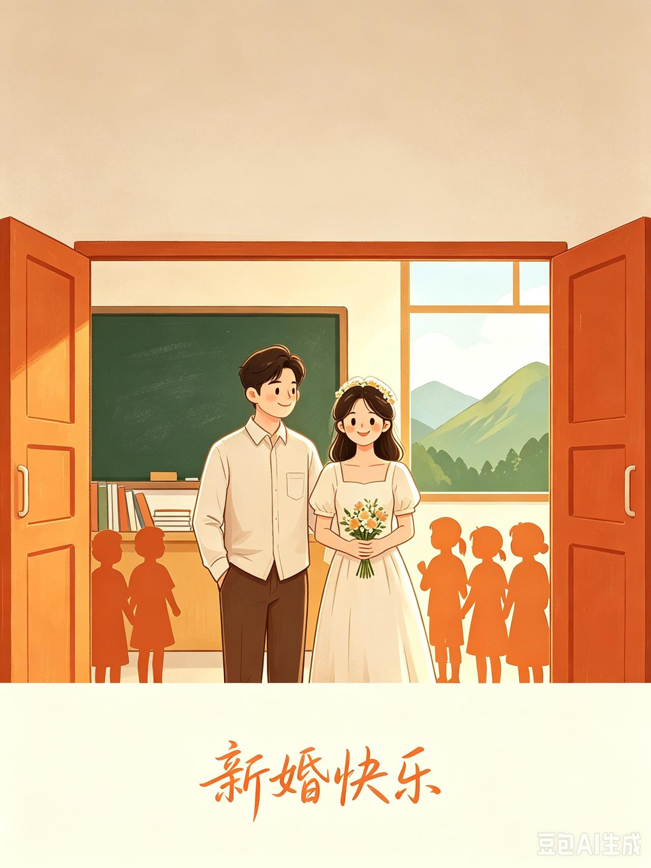 今天我要结婚了。在山区支教五年，我一直没敢详述过往，实际上我和爱人都是自幼无依无