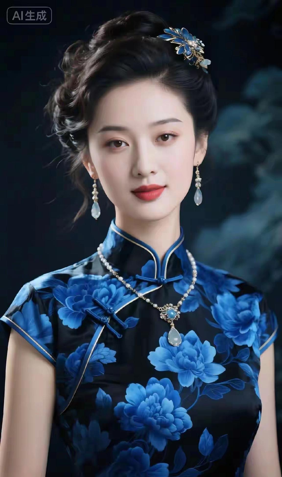 复古旗袍，优雅气质