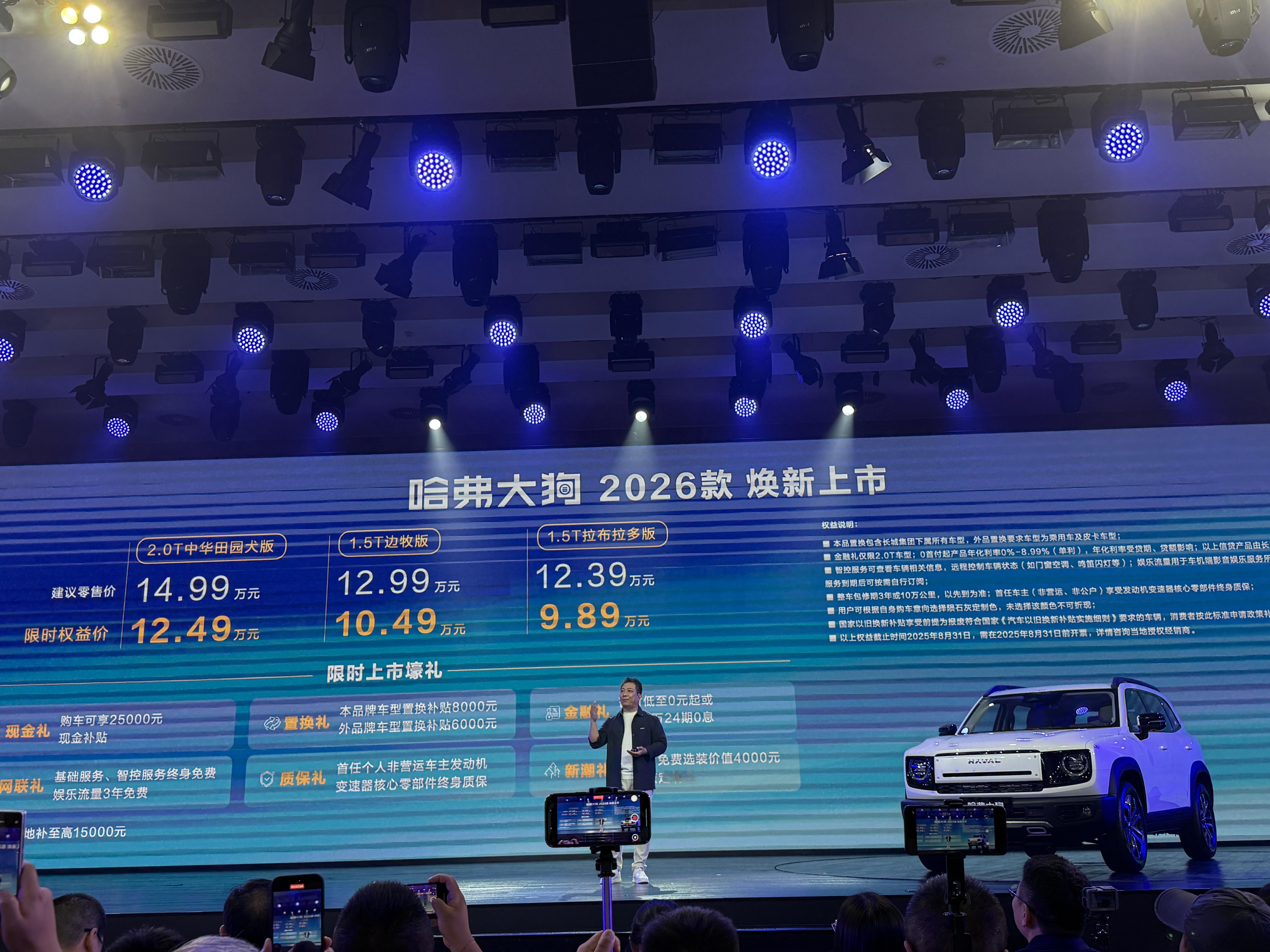 哈弗大狗2026款哈弗大狗2026款限时权益价12.49万元—9.89万元快拆中