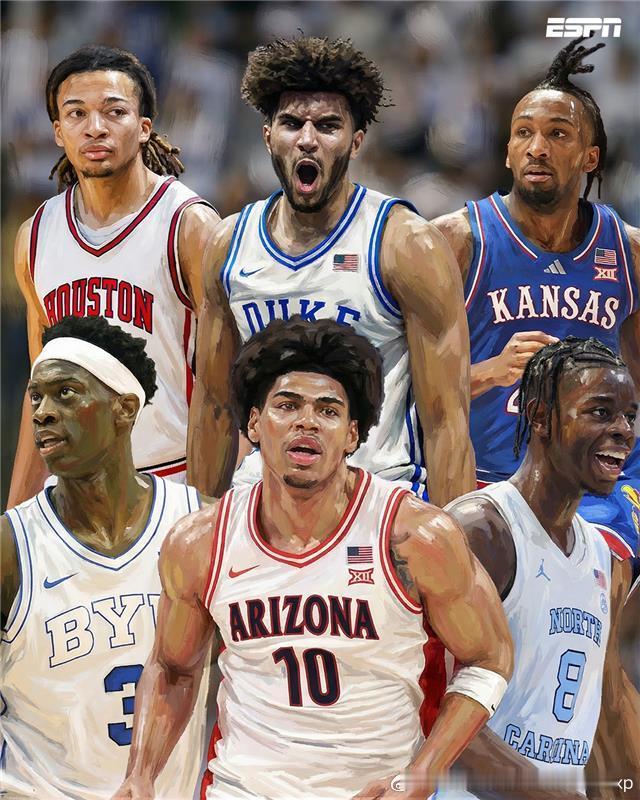 今年进入乐透区的新秀想水都难NBANCAA2026nba选秀