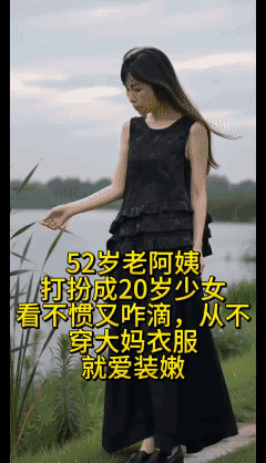 52岁阿姨少女感穿搭 ，装嫩怎么啦？
过好每个年龄段的自己就是人生最大的收获👍