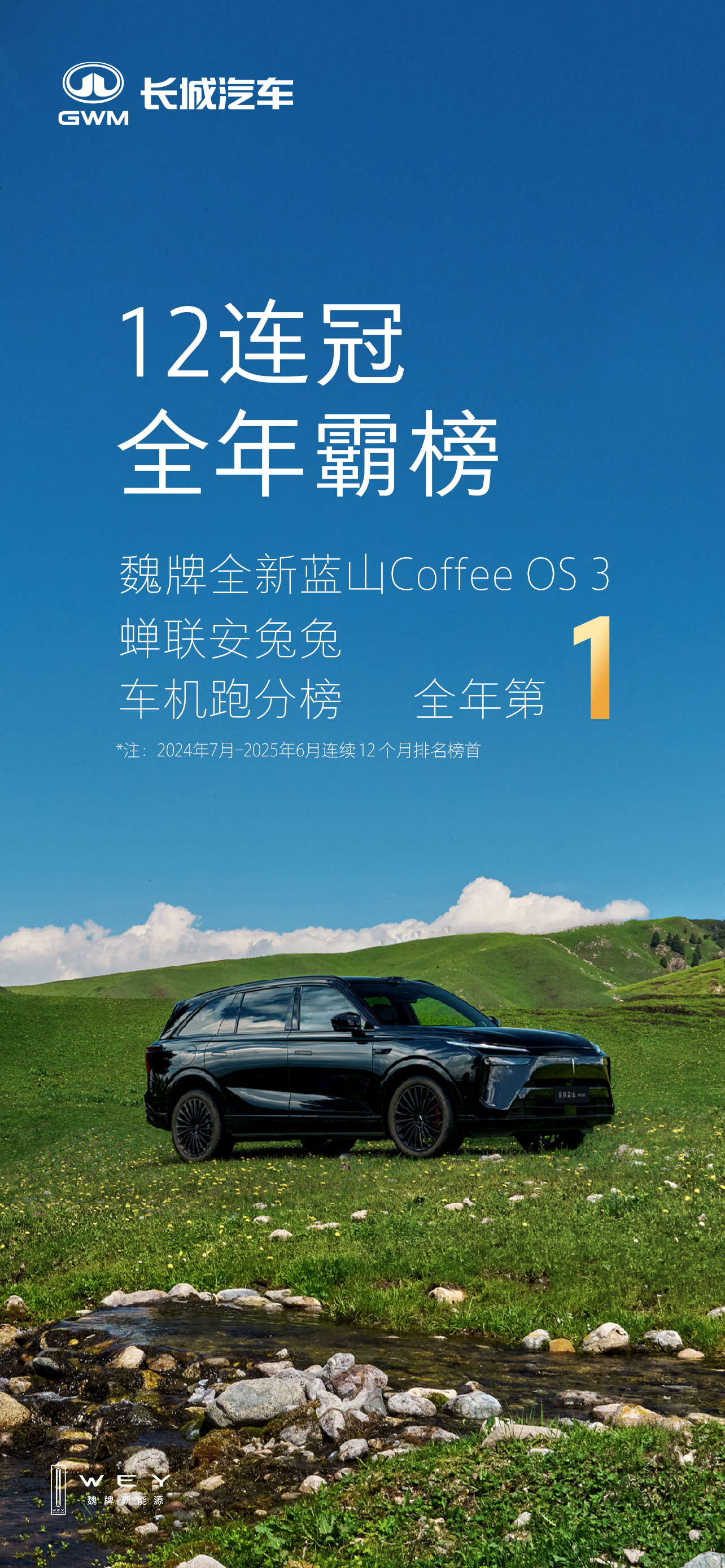 蓝山这车机真的猛，连续12个月霸榜 ​​​