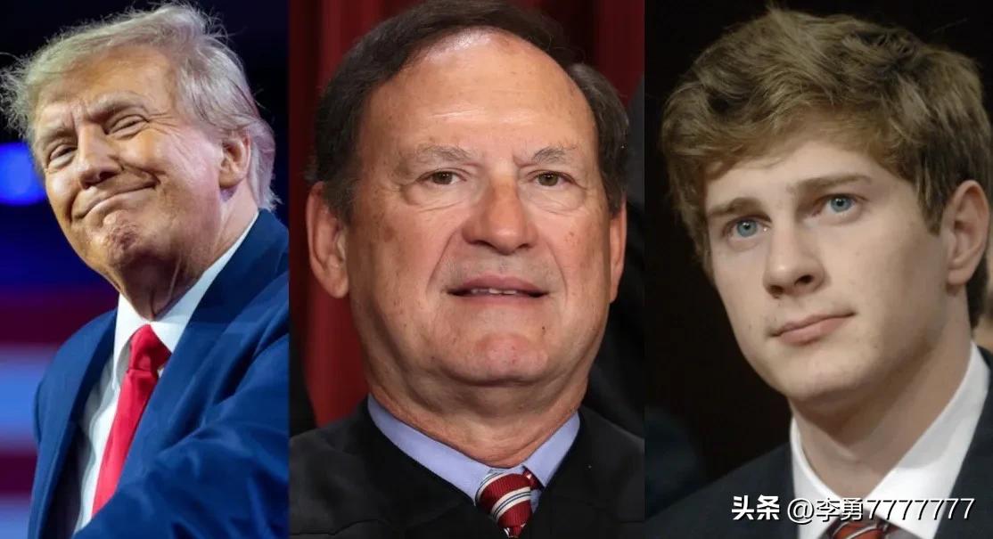 **突发新闻：天哪！** 最高法院大法官塞缪尔·阿利托的儿子在阿利托审理涉及白宫