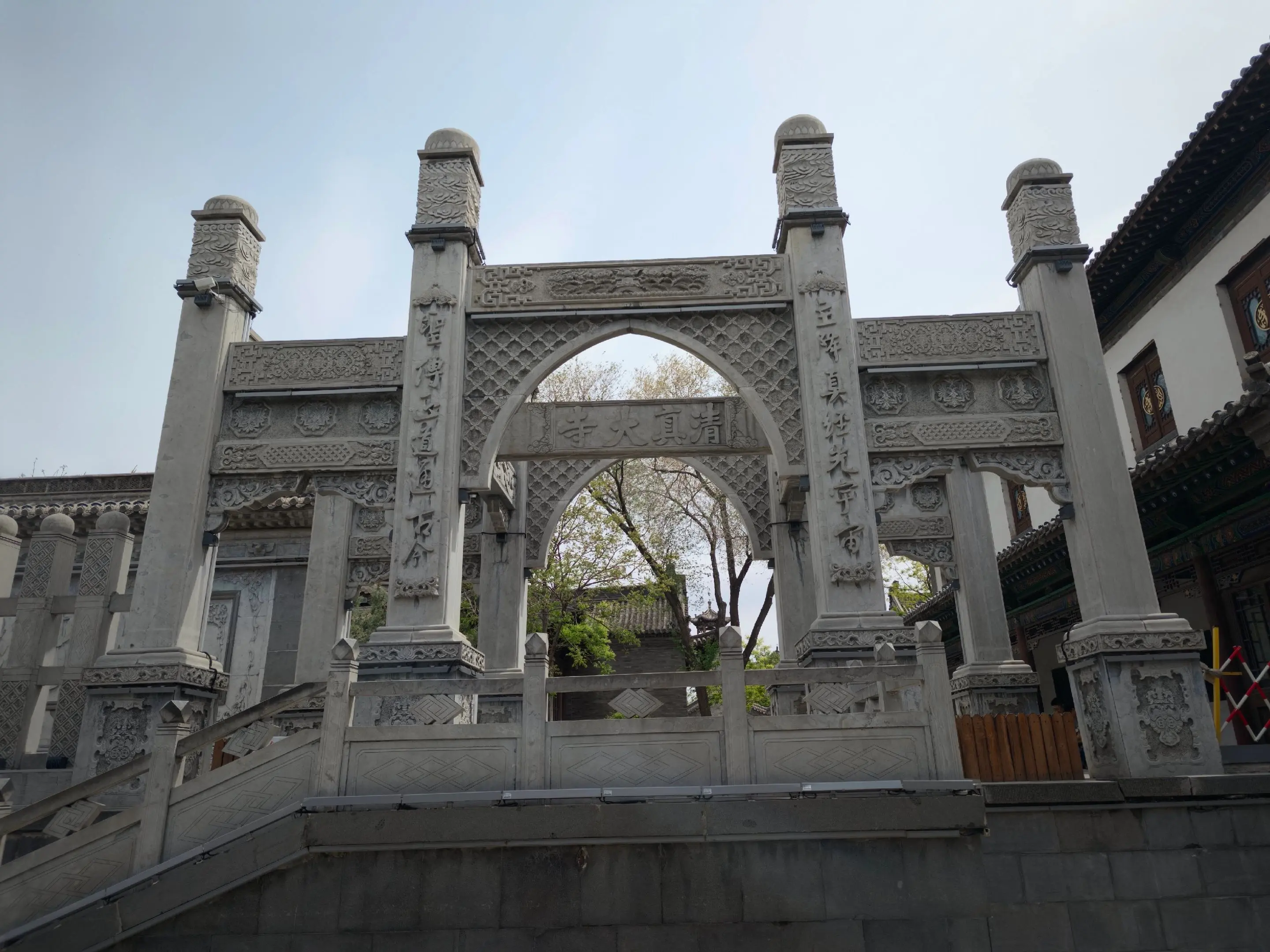 大同清真大寺。中国最早的清真寺，在24史里有记载