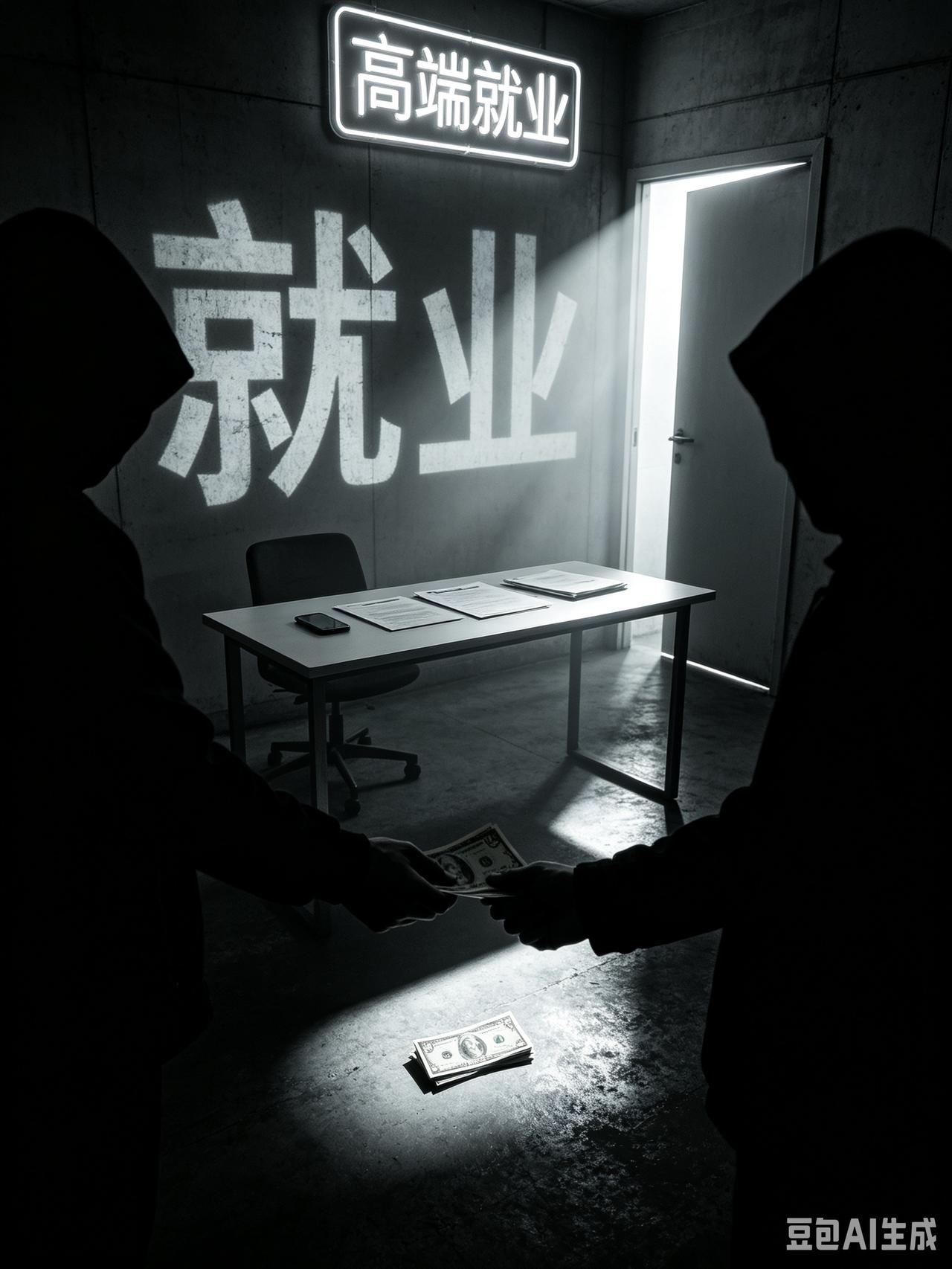 最近刷到一条关于高端就业陷阱的内容，看完后背发凉。
 
全国各地冒出一大批公司，