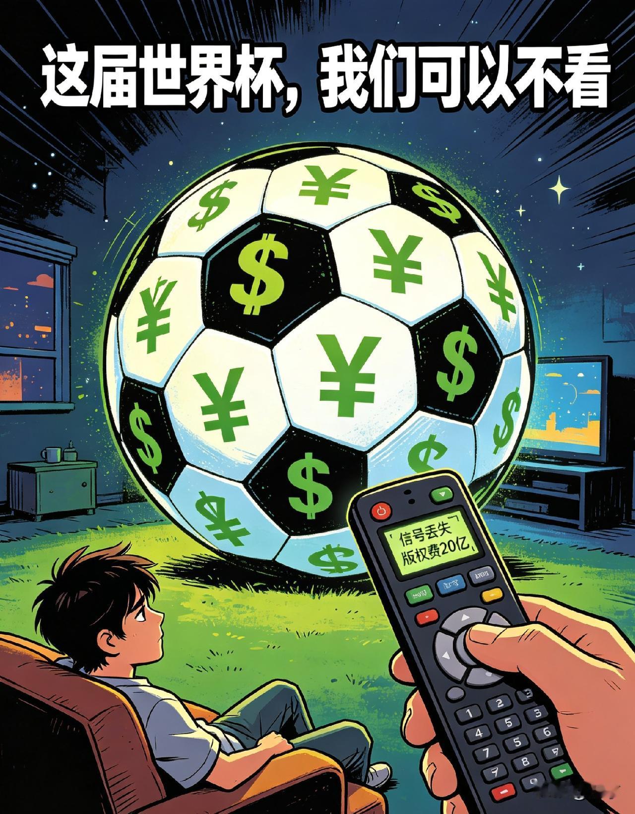 这届世界杯，我们可以不看
 
距离美加墨世界杯开幕，还有30多天。
 
可直到今
