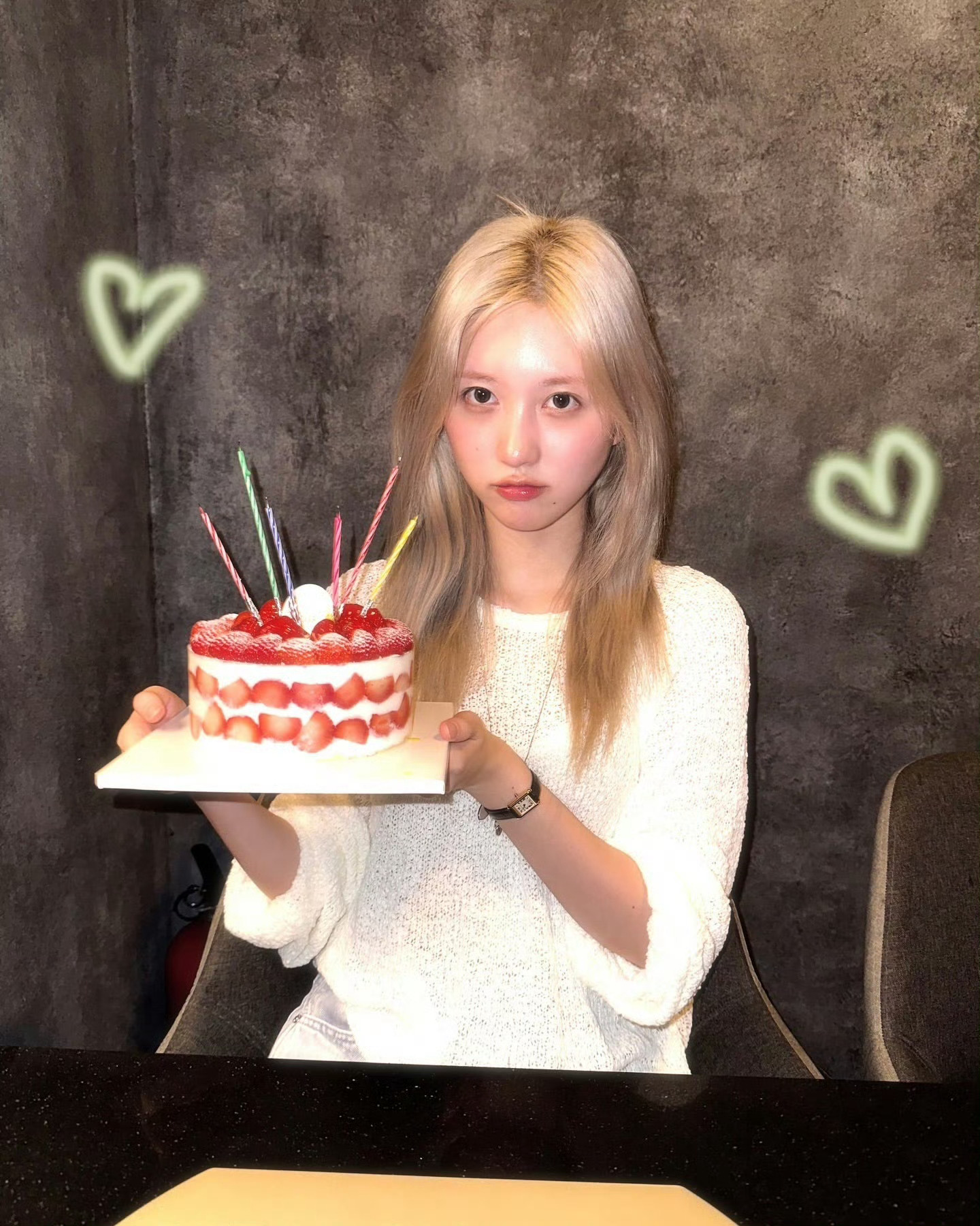 女孩与蛋糕🍰 ​​​