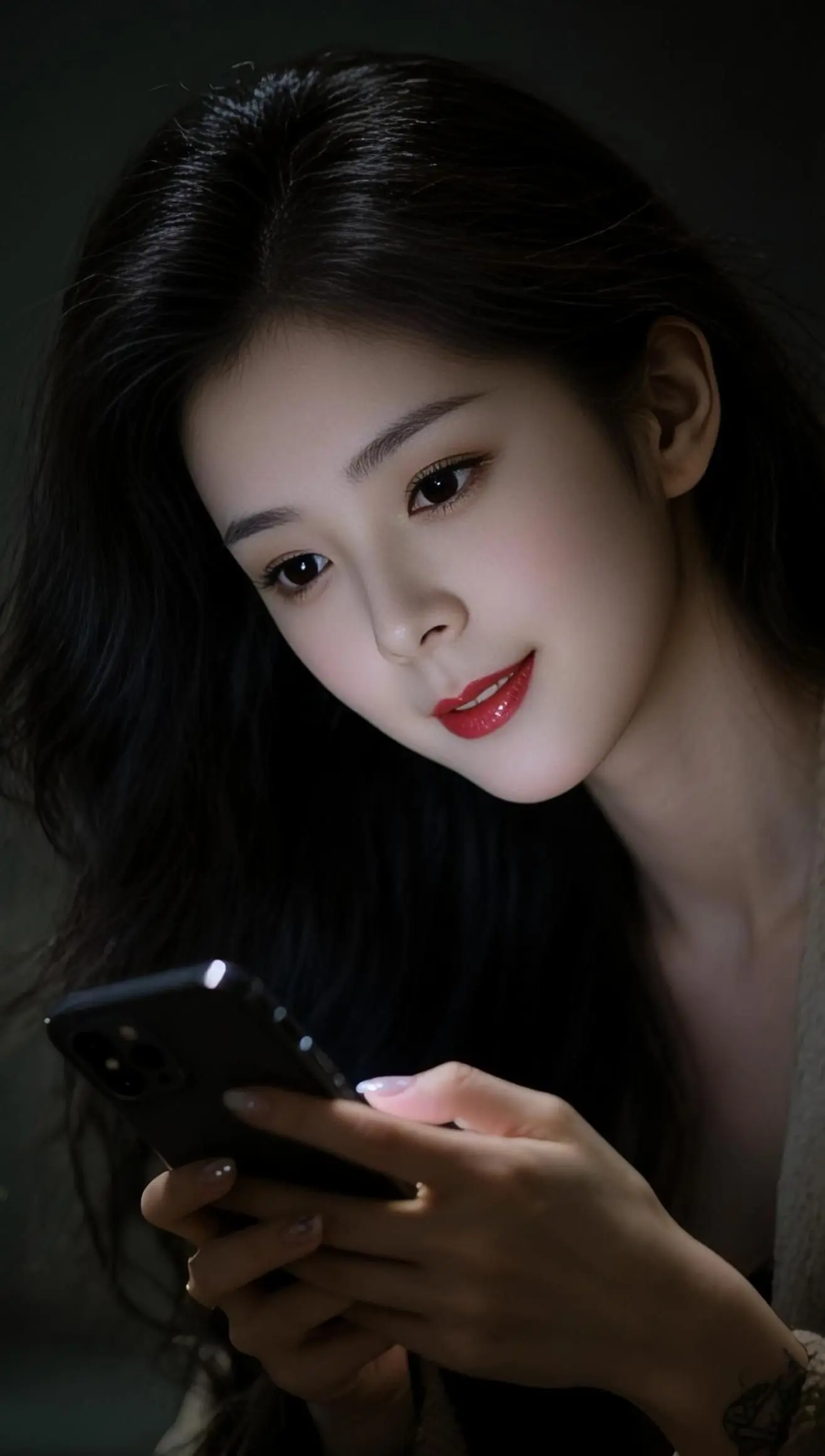 AI港风暗光照 随变ai随便玩