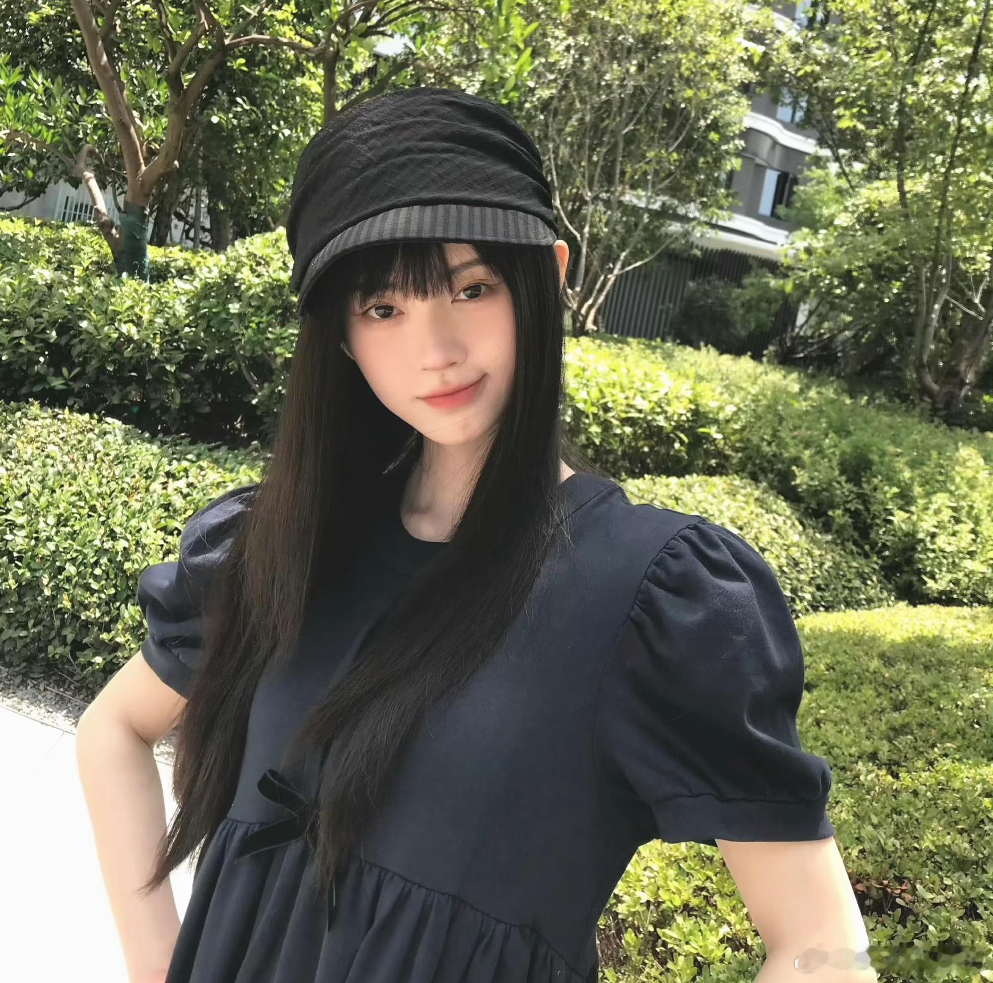 鞠婧祎黑裙look好乖姐姐好美 小猪本猪嗷鞠婧祎黑裙look好乖
