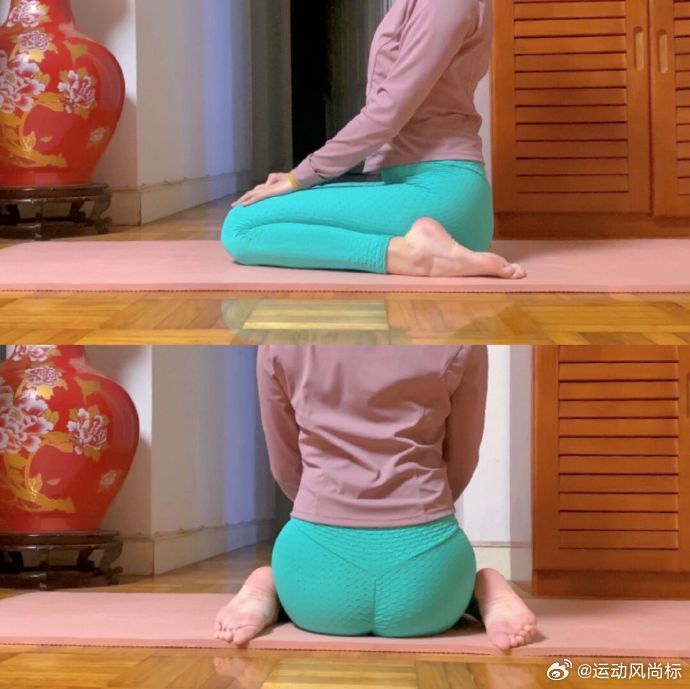 细直腿一定要压脚背 