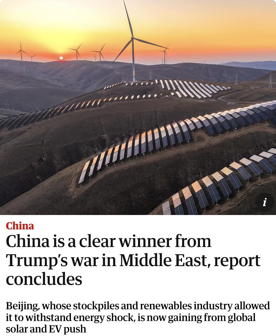 英媒：报告指中国是特朗普中东政策的最大获益方

地缘政治咨询机构亚洲集团发布报告