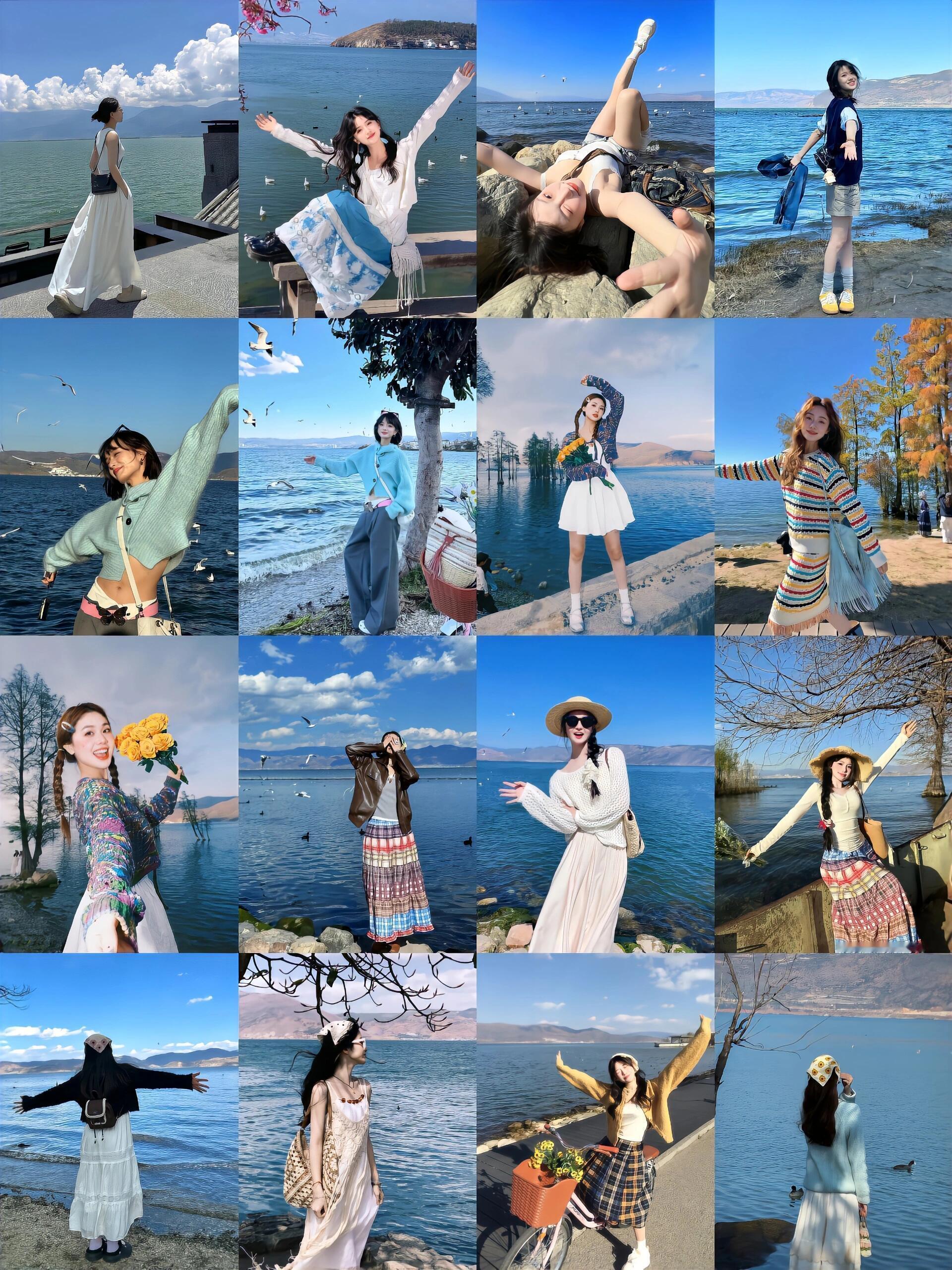 存一些去大理洱海的拍照姿势📸 ​​​
